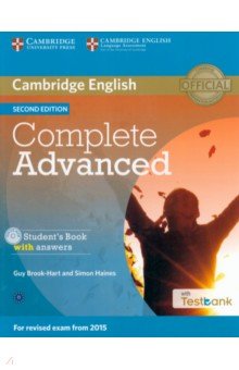 Complete Advanced. Student's Book with Answers with CD-ROM with Testbank
