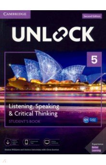 Unlock Level 5 Listening, Speaking & Critical Thinking. Student's Book + Mob App and Online Workbook