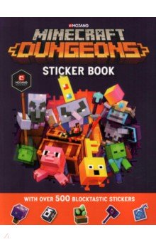 Minecraft Dungeons Sticker Book