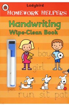 Ladybird Homework Helpers. Handwriting Wipe-Clean Book