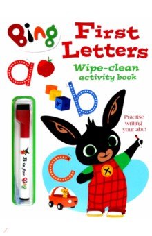 First Letters Wipe-Clean Activity Book