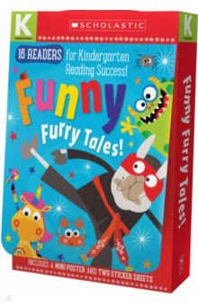Funny Furry Tales. Kindergarten A-D Reader Box Set