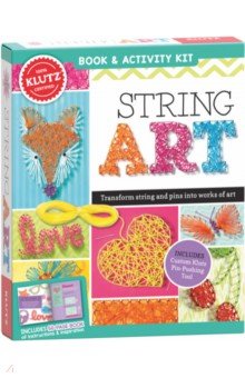 String Art. Turn string and pins into works of art