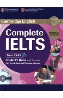 Complete IELTS. Bands 6.5-7.5. Student's Book with Answers with CD-ROM and 2 Class Audio CDs