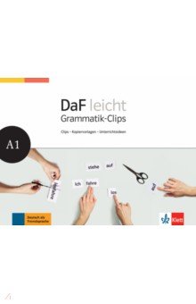 DaF leicht A1. Deutsch als Fremdsprache für Erwachsene. Heft mit Grammatik-Clips - Kopiervorlagen