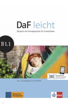 DaF leicht B1.1. Deutsch als Fremdsprache für Erwachsene. Kurs- und Übungsbuch mit DVD-ROM