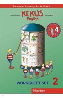 Kikus English. Worksheet Set 2. Language Learning for Children. English as a foreign language