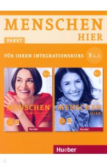 Menschen hier B1.1. Paket, Kursbuch Menschen und Arbeitsbuch Menschen hier mit Audio-CD