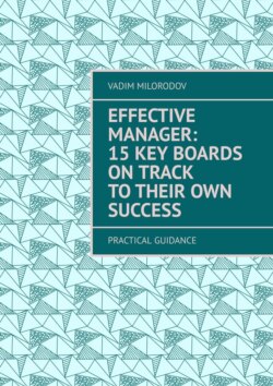 Effective manager: 15 key boards on track to their own success. Practical guidance