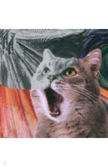 Мир котиков. Спиральная раскраска-антистресс