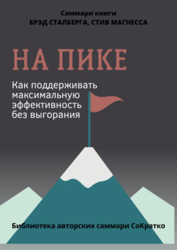 Саммари книги Брэда Сталберга и Стива Магнесса «На пике. Как поддерживать максимальную эффективность без выгорания»