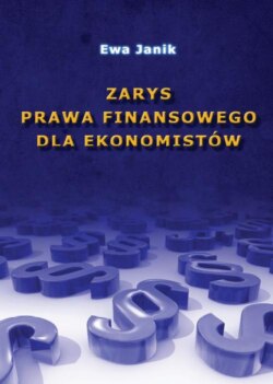 Zarys prawa finansowego dla ekonomistów