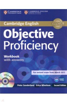 Objective. Proficiency. 2nd Edition. Workbook with Answers (+CD)