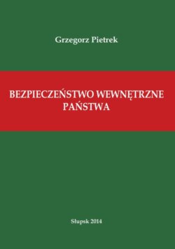 Bezpieczeństwo wewnętrzne państwa