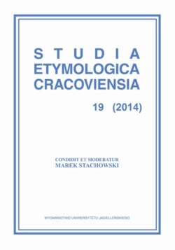 Studia Etymologica Cracoviensia 19 (2014)