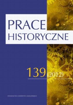 Prace Historyczne. Zeszyt 139