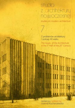 Studia z Architektury Nowoczesnej, t. 7