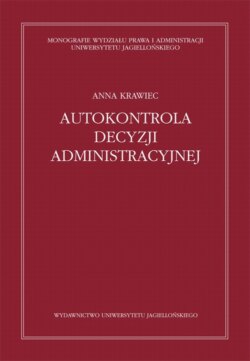 Autokontrola decyzji administracyjnej