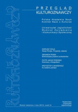 Przegląd Kulturoznawczy Rok 2012