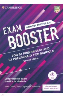 Exam Booster for B1 Preliminary and B1 Preliminary for Schools without Answer Key with Audio