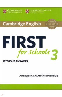 Cambridge English First for Schools 3. Student's Book without Answers