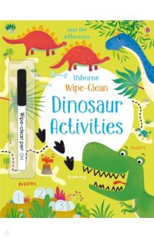 Wipe-Clean Dinosaur Activities