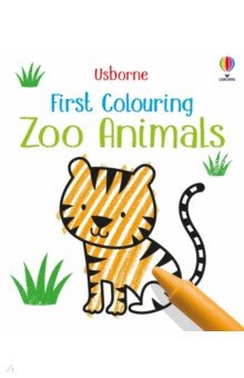 First Colouring. Zoo Animals