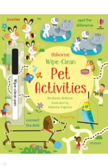 Wipe-Clean Pet Activities