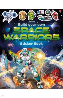 Build Your Own Space Warriors Sticker Book