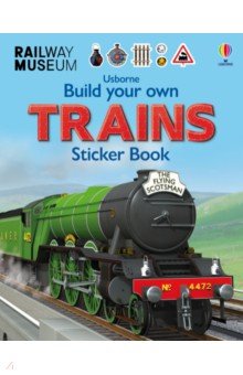 Build Your Own Trains Sticker Book