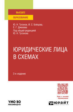 Юридические лица в схемах 2-е изд., пер. и доп. Учебное пособие для вузов