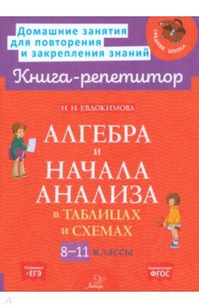 Алгебра и начала анализа в таблицах и схемах. 8-11 классы