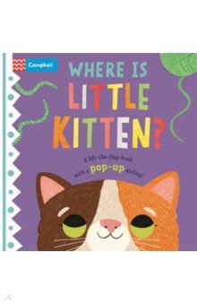 Where is Little Kitten? The lift-the-flap book with a pop-up ending!