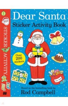 Dear Santa Sticker Activity Book