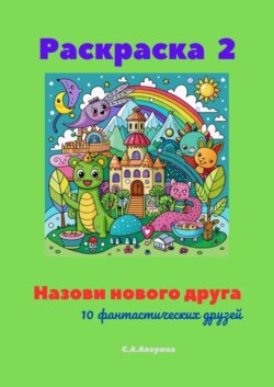 Назови нового друга. Раскраска 2. 10 фантастических друзей