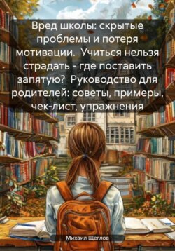 Вред школы: скрытые проблемы и потеря мотивации. Учиться нельзя страдать – где поставить запятую? Руководство для родителей: советы, примеры, чек-лист, упражнения