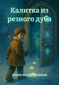 Калитка из резного дуба