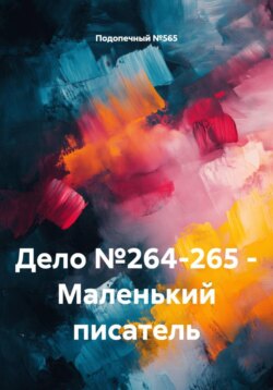 Дело №264-265 &ndash; Маленький писатель