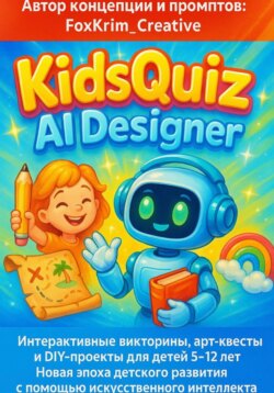 KidsQuiz AI Designer: Игровые викторины, арт-квесты и DIY-проекты с искусственным интеллектом для детей 5&ndash;12 лет