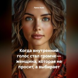 Когда внутренний голос стал громче &ndash; женщина, которая не просит, а выбирает