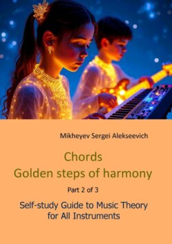 Chords. Golden steps of&nbsp;harmony. Part&nbsp;2. Self-study guide to&nbsp;music theory for all instruments