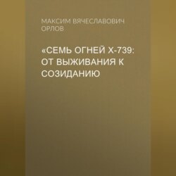 &laquo;Семь огней Х‑739: От выживания к созиданию