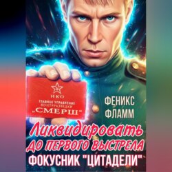 Ликвидировать до первого выстрела. Фокусник &laquo;Цитадели&raquo;. ЧАСТЬ I