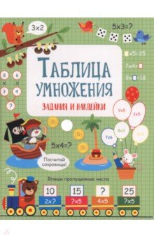 Таблица умножения. Активити для начальной школы