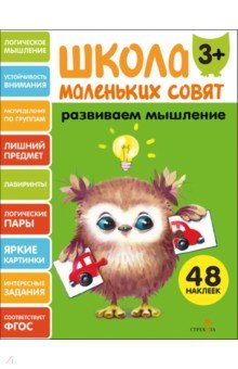 Развиваем мышление. Школа маленьких совят 3+