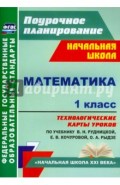 Математика. 1 класс. Технологические карты уроков по учебнику В.Н. Рудницкой и др. ФГОС