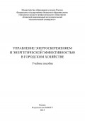 Управление энергосбережением и энергетической эффективностью в городском хозяйстве