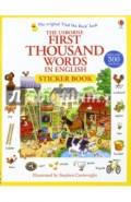 First 1000 Words in English. Sticker Book