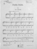 Petite Suite pou Piano par A. Borodine