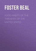 Food Habits of the Thrushes of the United States